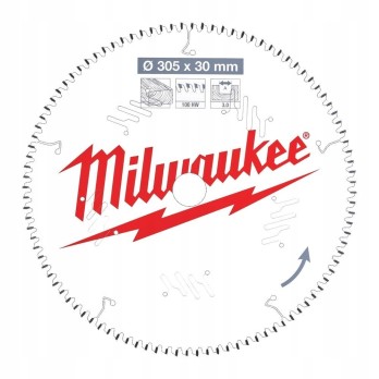 MILWAUKEE TARCZA DO DREWNA 305 x 30MM 100Z