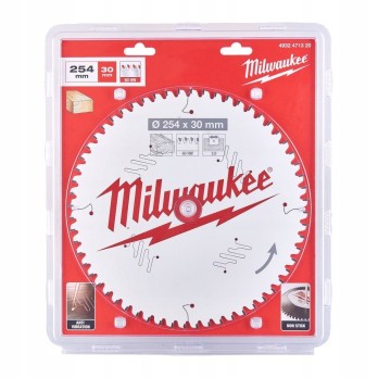 MILWAUKEE TARCZA PILARSKA DO DREWNA 254 x 30MM 60Z