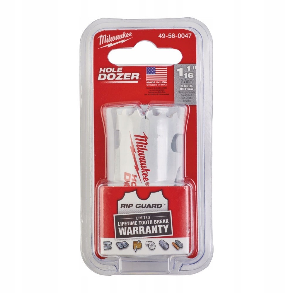 MILWAUKEE OTWORNICA BI-METAL FI 27MM 8% COBALT