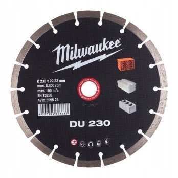 MILWAUKEE UNIWERSALNA TARCZA DIAMENTOWA DU 230 MM