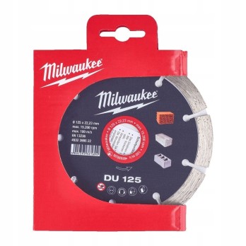 MILWAUKEE UNIWERSALNA TARCZA DIAMENTOWA DU 125 MM