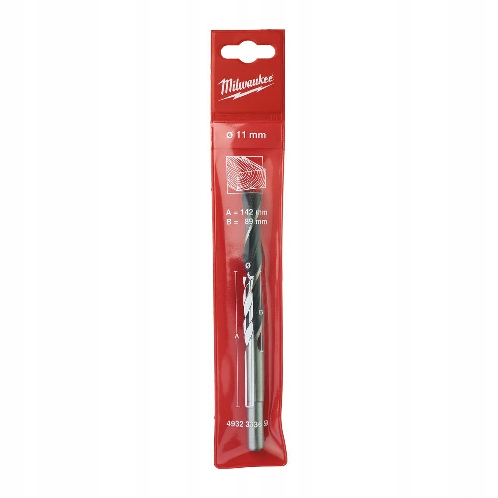 MILWAUKEE WIERTŁO CZOŁOWE DO DREWNA FI 11 MM x 142 MM