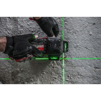 MILWAUKEE M12 3PL LASER ZIELONY 3-PŁASZCZYZNOWY