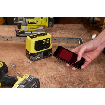 RYOBI RBTM18-0 MAŁY GŁOŚNIK BLUETOOTH AKUMULATOROWY 18V