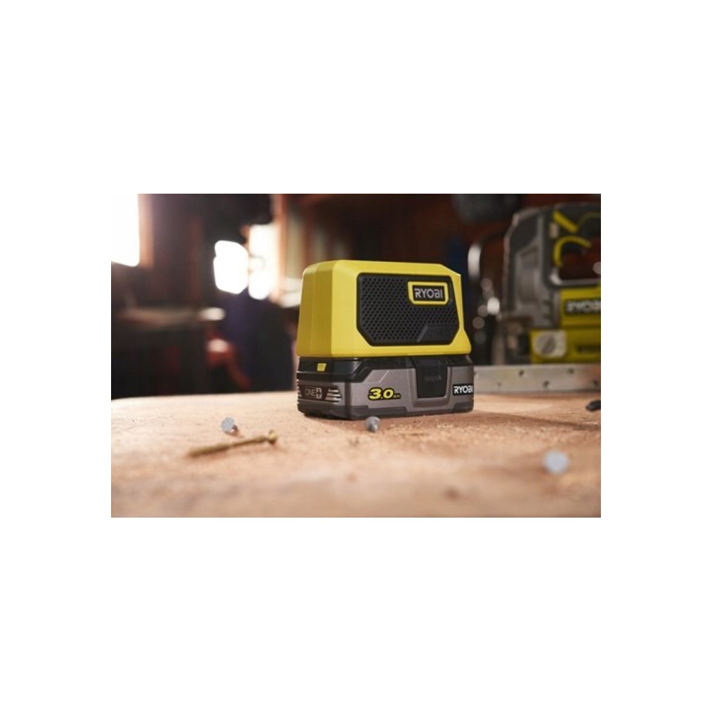 RYOBI RBTM18-0 MAŁY GŁOŚNIK BLUETOOTH AKUMULATOROWY 18V
