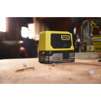 RYOBI RBTM18-0 MAŁY GŁOŚNIK BLUETOOTH AKUMULATOROWY 18V