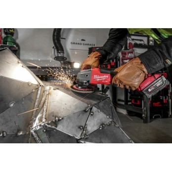 MILWAUKEE M18 ONEFSAG125XPDB SZLIFIERKA KĄTOWA Z HAMULCEM I WŁĄCZNIKIEM ŁOPATKOWYM ONE-KEY