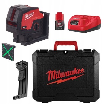 MILWAUKEE M12 CLLP-301C LASER KRZYŻOWY PUNKTOWY