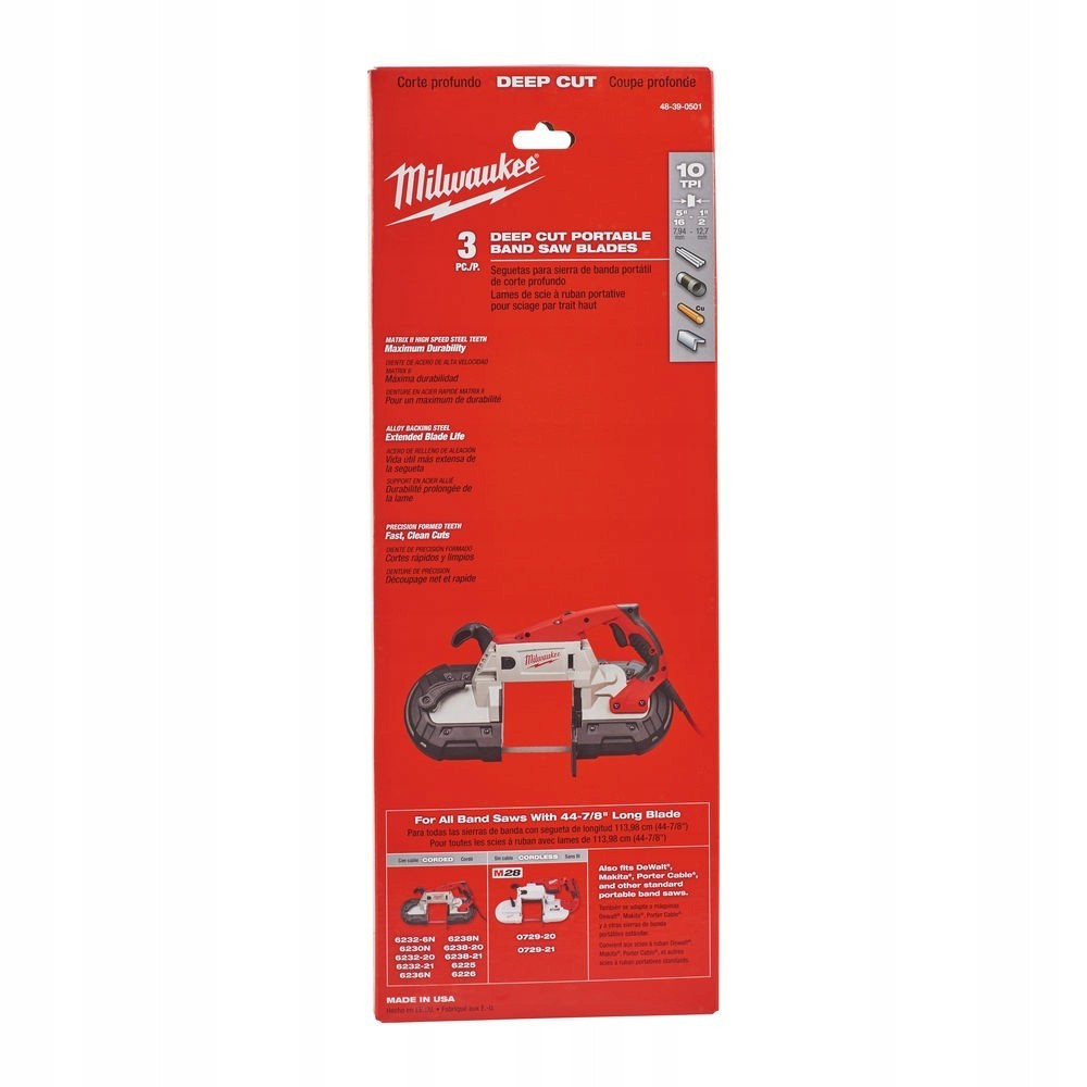 MILWAUKEE OSTRZE DO SIECIOWYCH i M18 FUEL