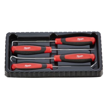 MILWAUKEE 4-częściowy ZESTAW HACZYKÓW 48229215