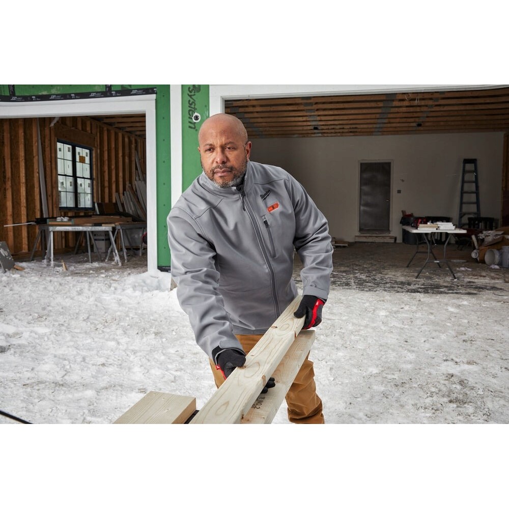 MILWAUKEE MĘSKA KURTKA ZIMOWA PODGRZEWANA M12 HJ GREY4-NRG wyprzedaż