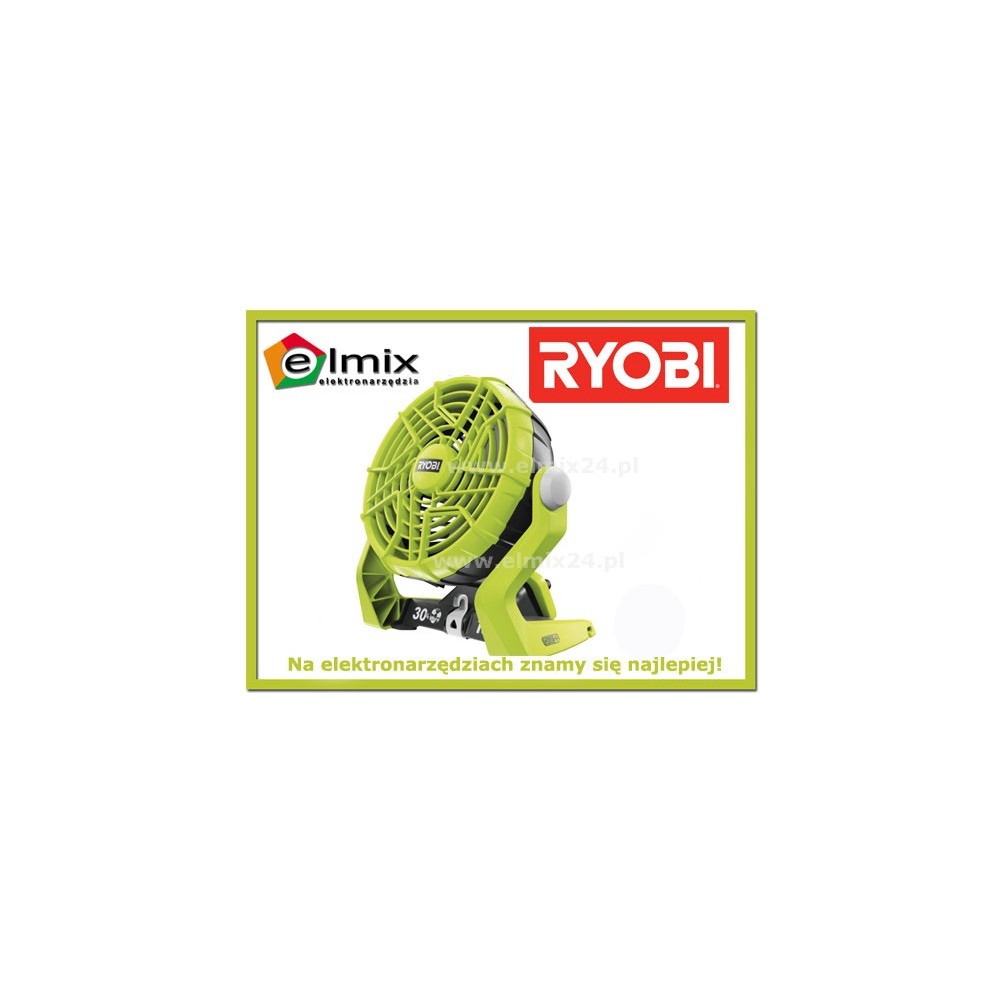 Ryobi R18 F Wentylator Wiatrak Dmuchawa Aku ZESTAW