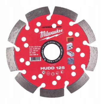 MILWAUKEE TARCZA HUDD 125MM MATERIAŁY TWARDE