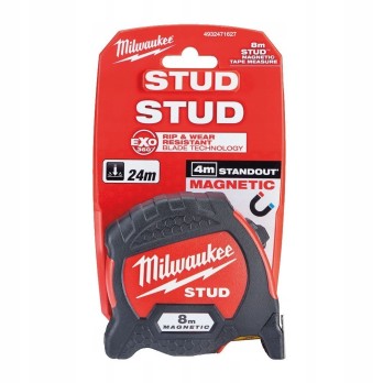 MILWAUKEE TAŚMA MIERNICZA 8M STUD2