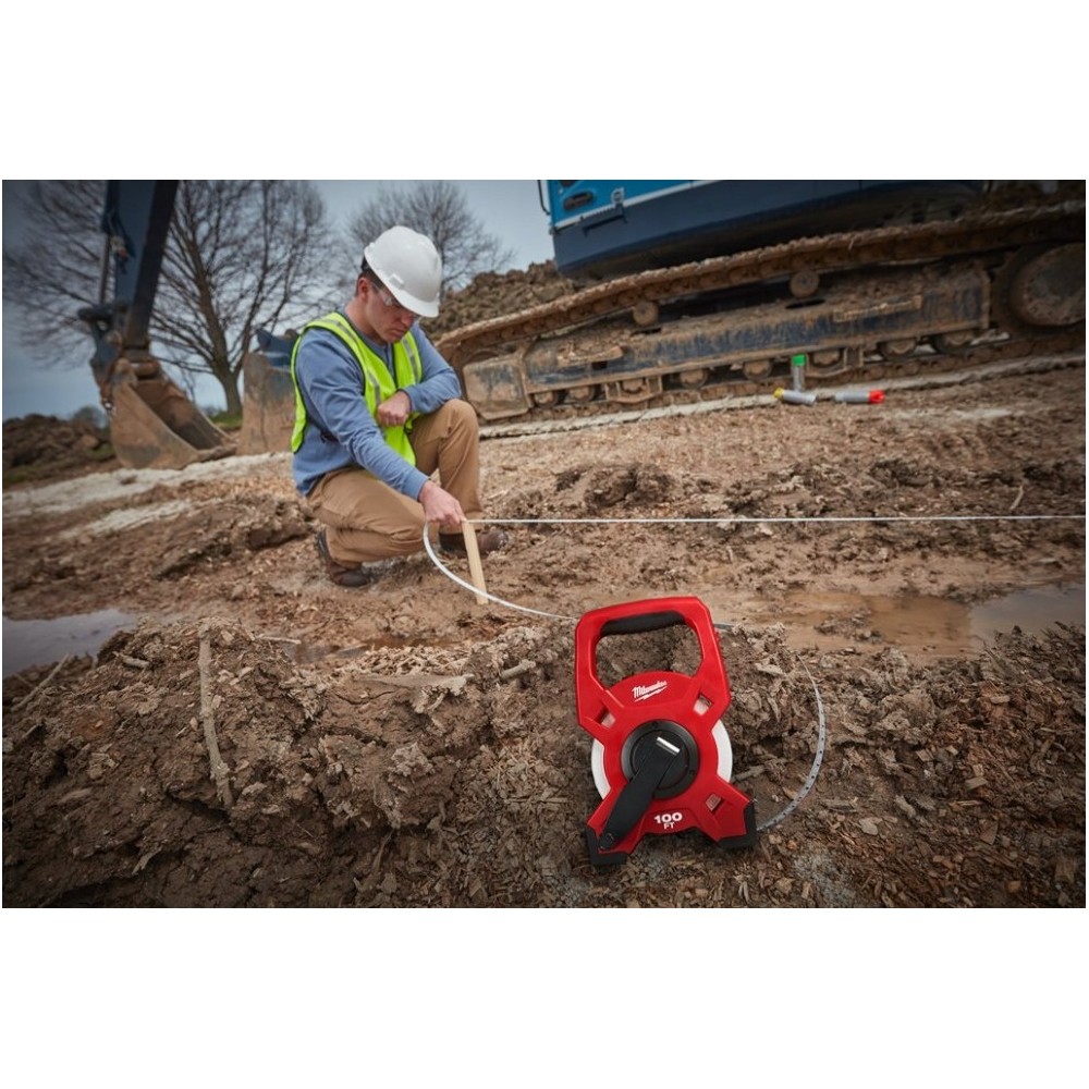 MILWAUKEE TAŚMA MIERNICZA Z WŁÓKNA SZKLANEGO 30M