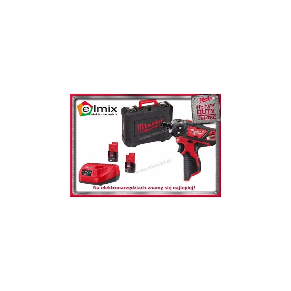 MILWAUKEE M12 BD-202C WIERTARKO-WKRĘTARKA 12V