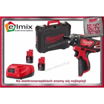 MILWAUKEE M12 BD-202C WIERTARKO-WKRĘTARKA 12V