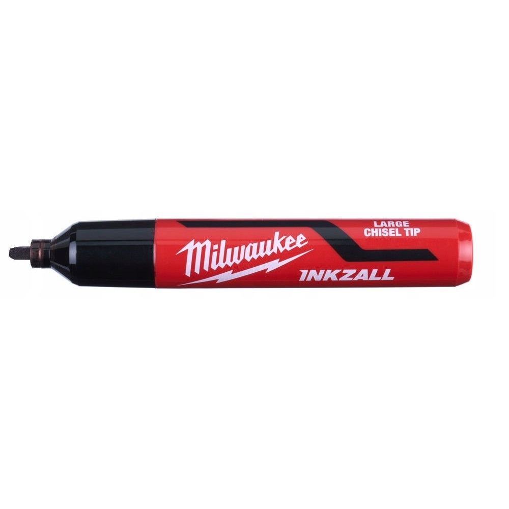 MILWAUKEE ZESTAW MARKER BUDOWLANY INKZALL CZARNY L 3 SZT.