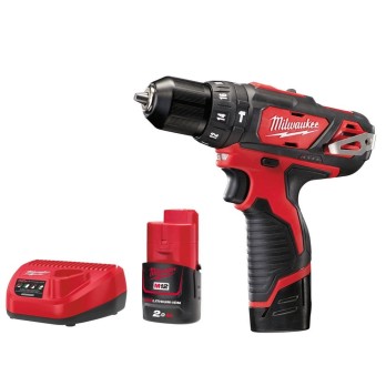 MILWAUKEE M12 BPD-202C WKRĘTARKA UDAROWA 2 x 2Ah