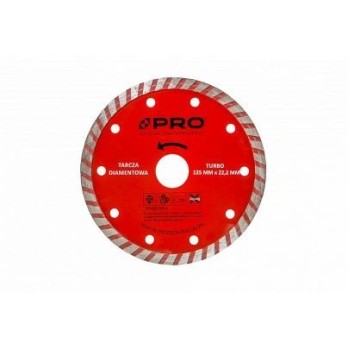 PRO TARCZA DIAMENTOWA DO PŁYTEK TURBO 125MM BETON