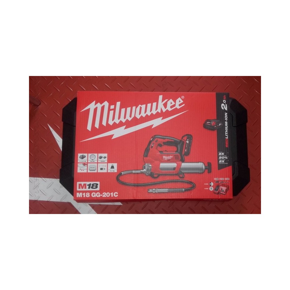 MILWAUKEE M18 GG-201C SMAROWNICA AKUMULATOROWA 18V