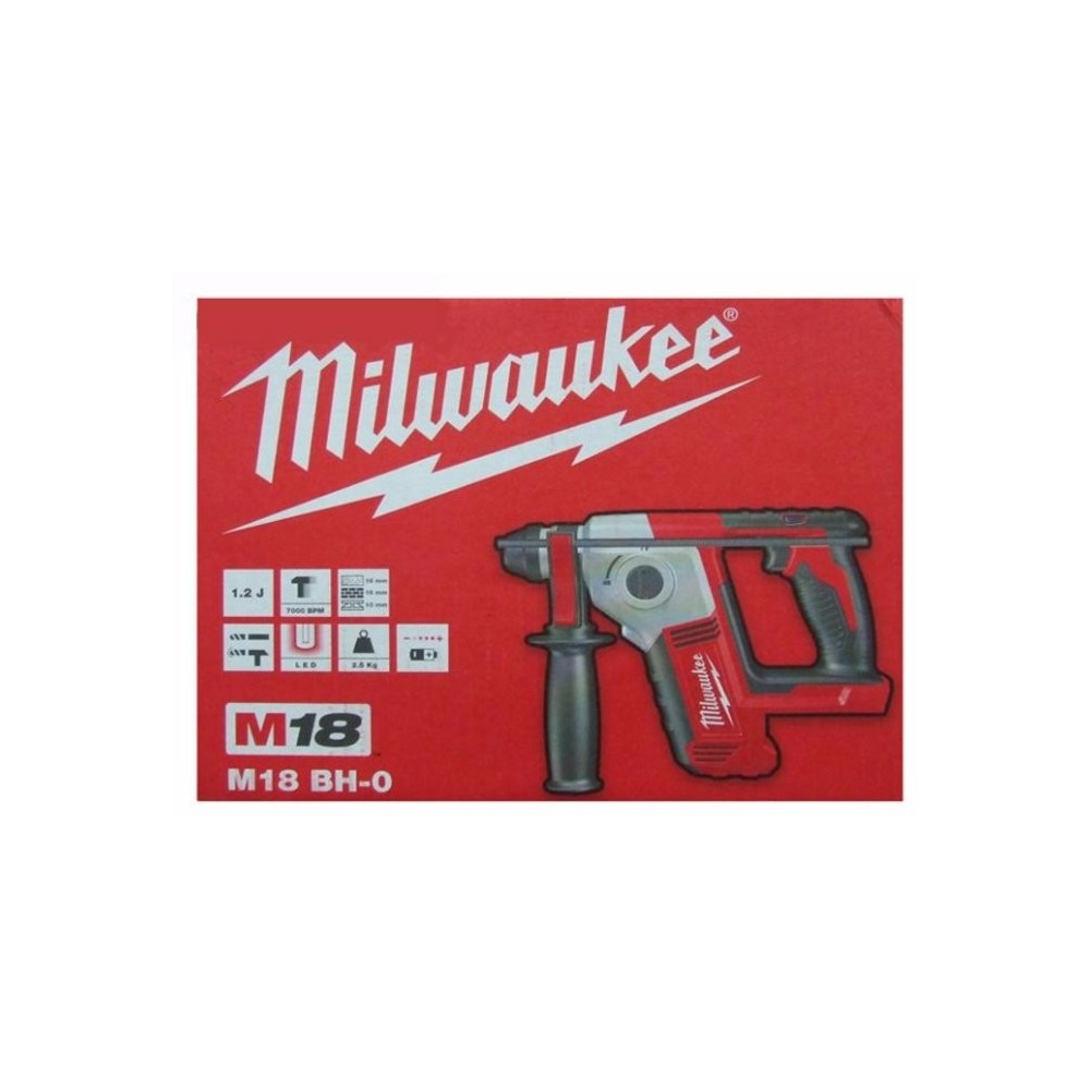 MILWAUKEE MŁOTOWIERTARKA M18 BH-0X SDS-PLUS 1,2 J