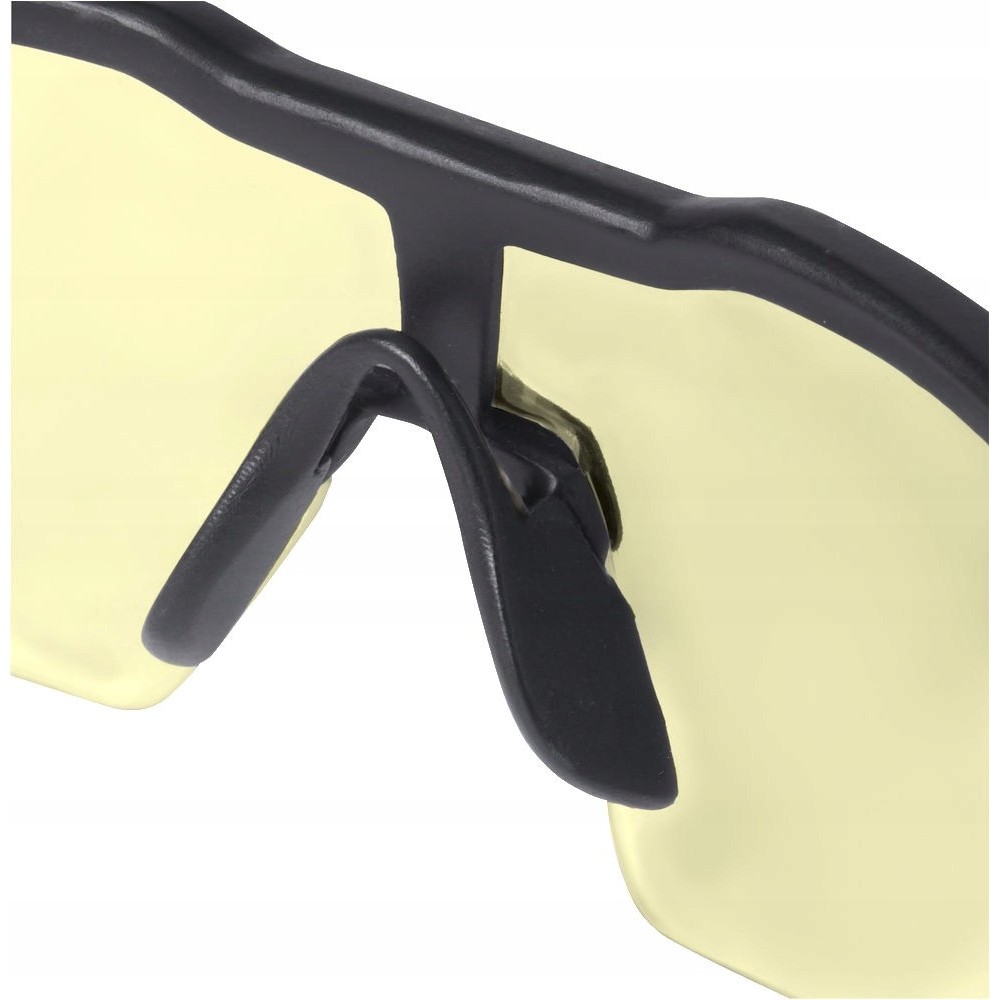 MILWAUKEE ZESTAW OKULARY OCHRONNE ŻÓŁTE SZKŁA Z ETUI