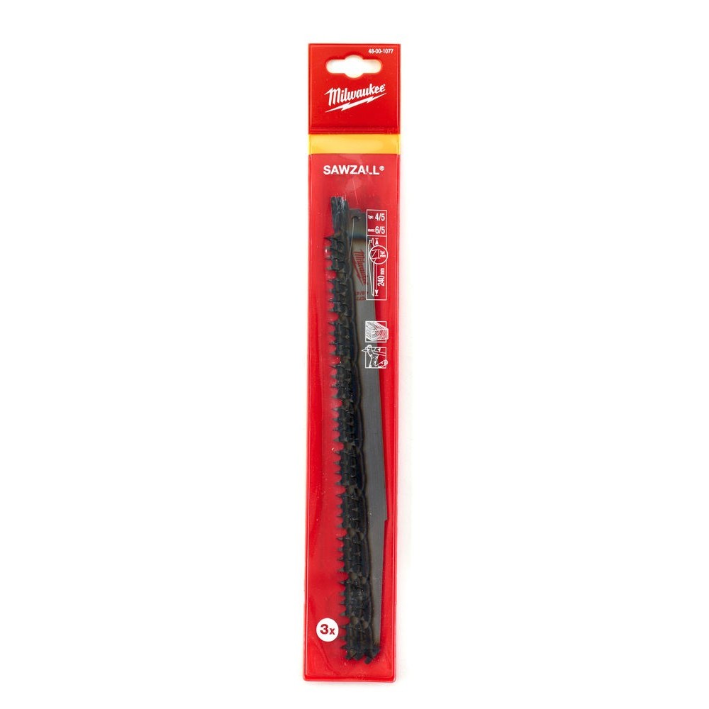 MILWAUKEE BRZESZCZOT DO DREWNA 240 x 5,5 -3 SZT.