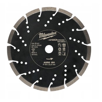 MILWAUKEE TARCZA DO BRUZDOWNICY AUDD 150 MM