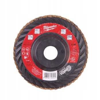 MILWAUKEE CERAMICZNA LISTKOWA TARCZA ŚCIERNA 125mm TURBO
