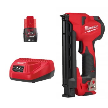 MILWAUKEE ZSZYWACZ DO KABLI M12 BCST + akumulator 2Ah + ładowarka