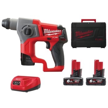 MILWAUKEE M12 CH-602X MŁOTOWIERTARKA SDS-PLUS 2x6Ah