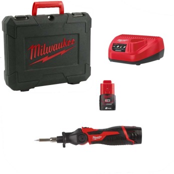 MILWAUKEE M12 SI-201C LUTOWNICA AKUMULATOROWA AKU ŁADOWARKA 12V