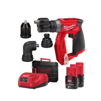 MILWAUKEE M12 FDDXKIT-202X WKRĘTARKA Z UCHWYTAMI