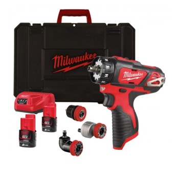 MILWAUKEE M12 BDDXKIT-202C WIERTARKO-WKRĘTARKA 12V