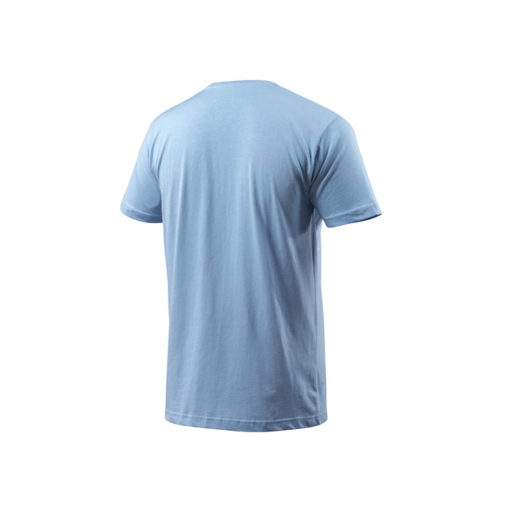 MASCOT T-SHIRT BAWEŁNIANA KOSZULKA ROBOCZA CALAIS JASNY NIEBIESKI