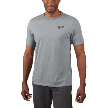 MILWAUKEE HT SS GR KOSZULKA T-SHIRT SZARA MĘSKA