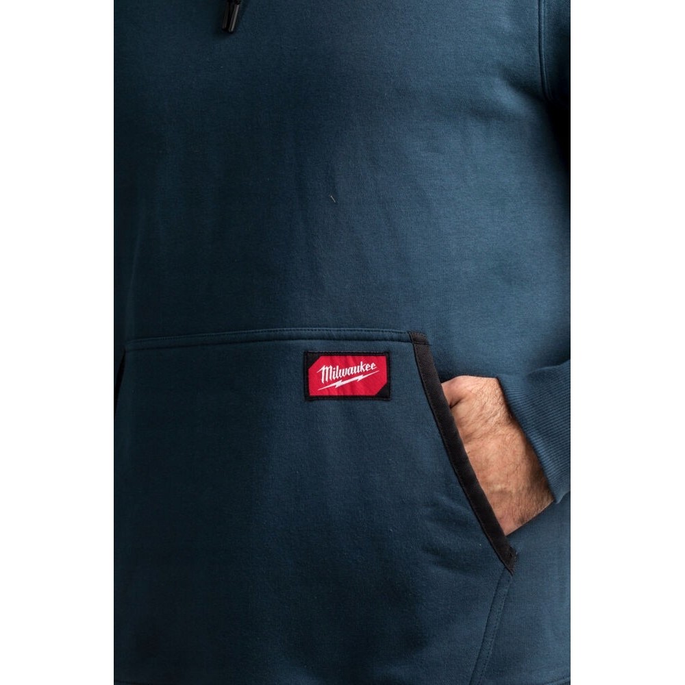 MILWAUKEE BLUZA Z KAPTUREM WH MW BLU NIEBIESKA MĘSKA