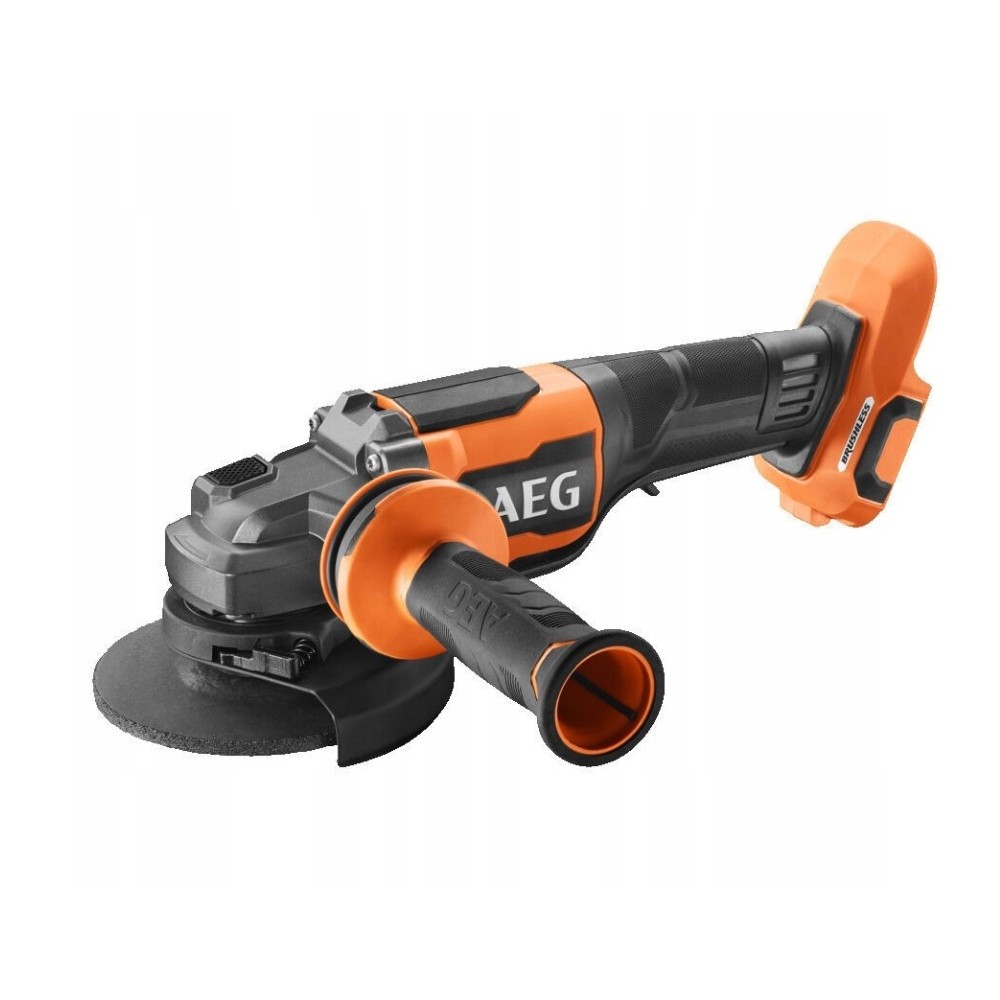 AEG ZESTAW SZLIFIERKA KĄTOWA WALIZKA AKUMULATOR BEWS18-125BLPX2