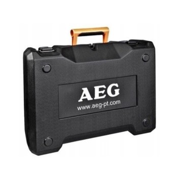 AEG ZESTAW SZLIFIERKA KĄTOWA WALIZKA AKUMULATOR BEWS18-125BLPX2