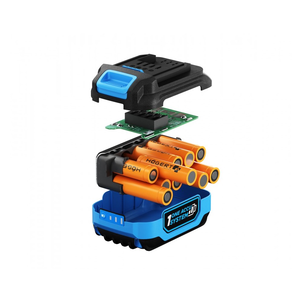 HOGERT TECHNIK AKUMULATOR 6.0Ah 18V HT2E241-A60 HOEGERT