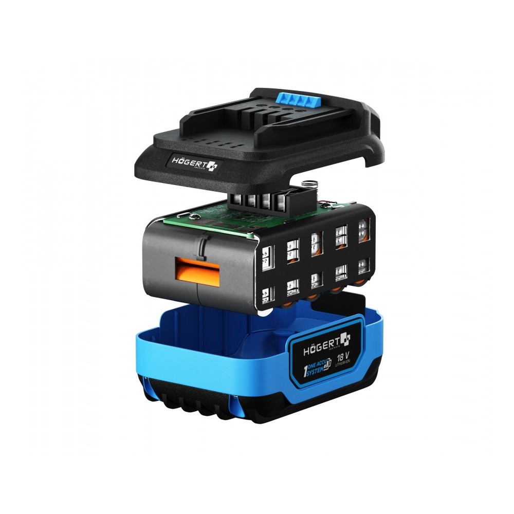 HOGERT TECHNIK AKUMULATOR 6.0Ah 18V HT2E241-A60 HOEGERT