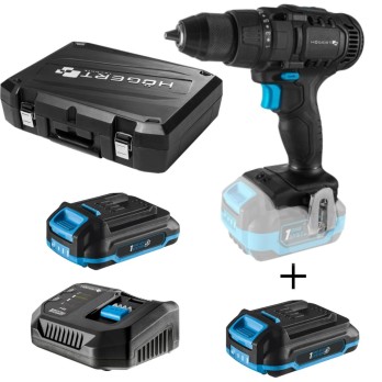 HOGERT TECHNIK HT2E244-B12DD ZESTAW WIERTARKO WKRĘTARKA GRATIS HOEGERT