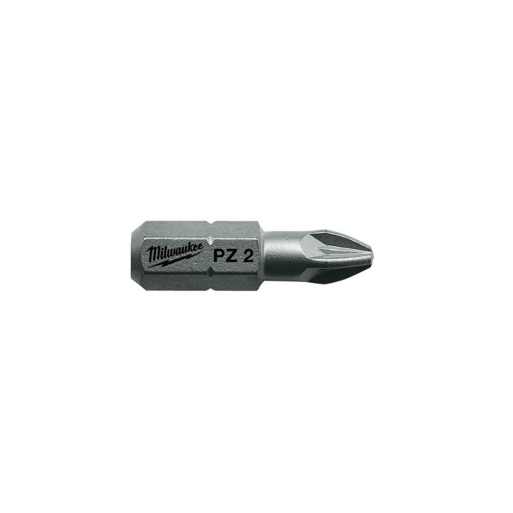 MILWAUKEE BIT STANDARDOWY POZIDRIV PZ 2 x 25 MM- 25 SZT.