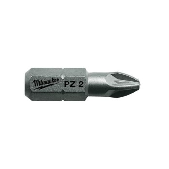 MILWAUKEE BIT STANDARDOWY POZIDRIV PZ 2 x 25 MM- 25 SZT.