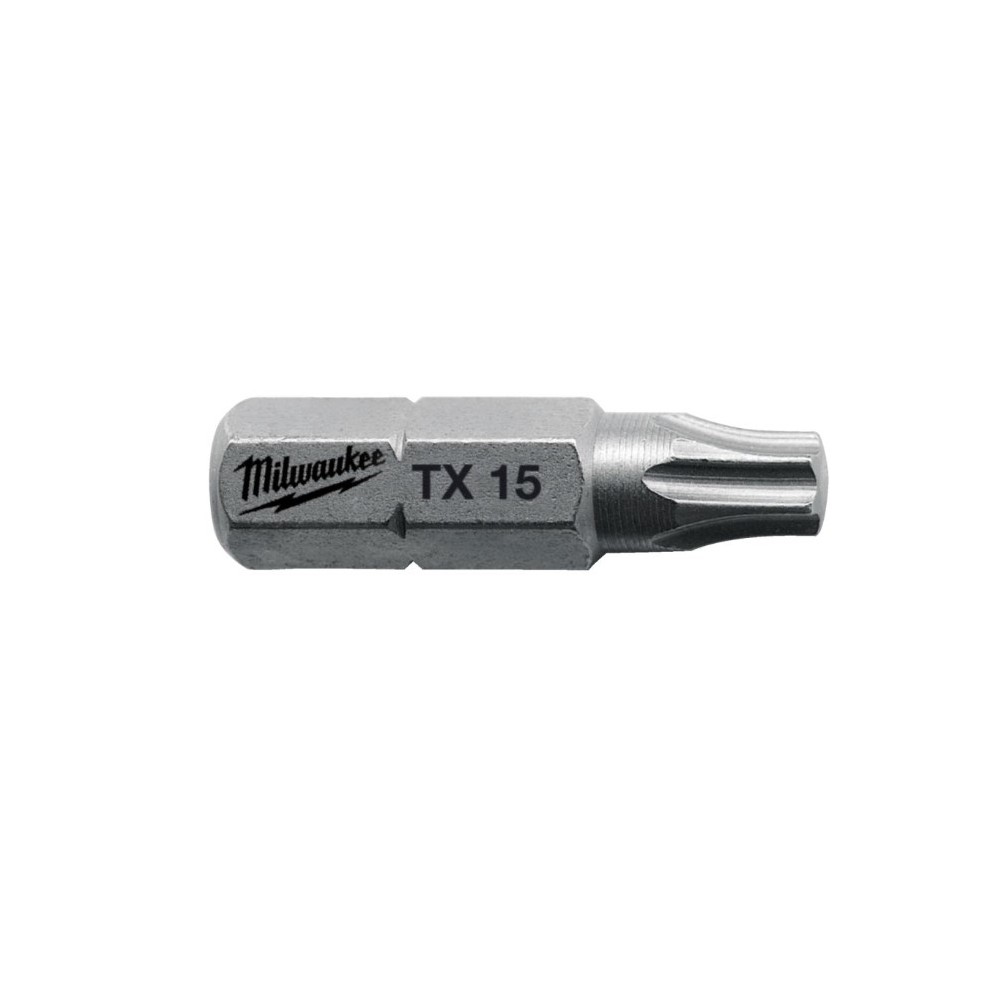 MILWAUKEE BIT STANDARDOWY DO ŚRUB TORX, TX10 x 25 MM- 25 szt.