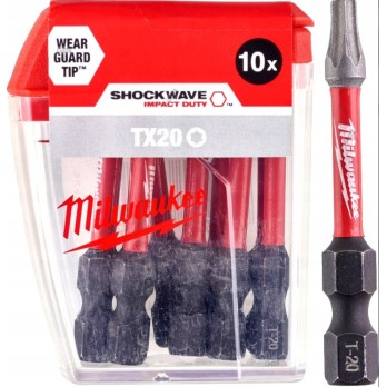 MILWAUKEE BIT UDAROWY SHOCKWAVE DO ŚRUB TORX TX20 x 50 MM