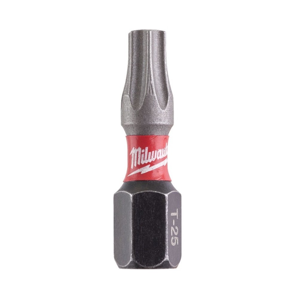 MILWAUKEE BIT UDAROWY SHOCKWAVE DO ŚRUB TORX, TX25 x 25 MM- 25 SZT.