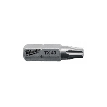 MILWAUKEE BIT STANDARDOWY TORX TX40 x 25 mm- 1 SZT.