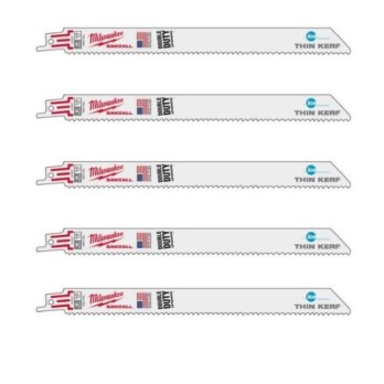 MILWAUKEE BRZESZCZOT DO METALU ICE THIN KERF, BI-METAL, CO, 230 MM 14 TPI- 5 SZT.